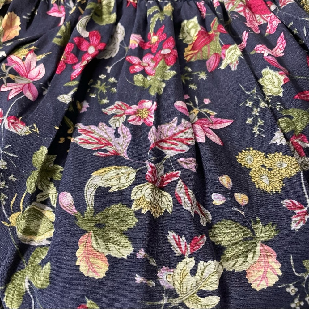 Umgee Navy Floral Tunic - Picture 6 of 6